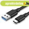 USB-USB-C 3.0 UGREEN US184 kbel 2m (fekete)