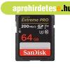 SANDISK 121595, SDXC EXTREME PRO KRTYA 64GB, 200/90 MB/s , 