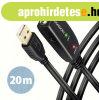 AXAGON ADR-220 USB Repeater Cabel 20m Black