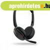 Bluetooth Headset Mikrofonnal Jabra Evolve2 65 Flex Fekete