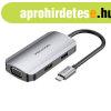 USB-C dokkollloms HDMI-hez, VGA, USB 3.0, PD 0,15 m Venti
