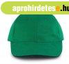 KP011 hat paneles Baseball sapka K-UP, Kelly Green/Black-U