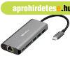 SANDBERG USB-C dokkol, USB-C Dock HDMI+LAN+SD+USB100W