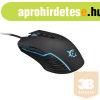 Mouse White Shark GM-5003 AZARAH Gaming egr - Fekete