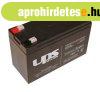 UPS Power 12V 7Ah zsels akkumultor, ptakku GardenMaster /