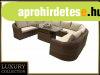 Rattan modulris tkezgarnitra BORNEO LUXURY 8 szemlyes (