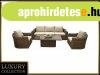 Rattan modulris kszlet BORNEO LUXURY 5 szemlyes (barna)