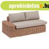 Rattan 2 szemlyes pad MALAGA (jobbra)