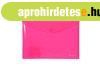 Irattart tasak, A4, PP, patentos, PANTA PLAST, neon pink