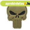 WARAGOD Tapasz 3D Punisher black eyes 5x4cm