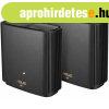 Asus Router ZenWifi AX6600 Mesh - XT8 V2 2-PK - Fekete
