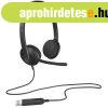 LOGITECH Fejhallgat 2.0 - H340 USB Mikrofonos, Fekete