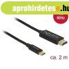 Delock USB Type-C koax kbel HDMI-hoz (DP Alt Mode) 2m (8490