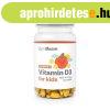 GymBeam D3-vitamin rgtabletta gyerekeknek narancs 120 rg