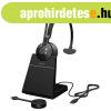 Jabra Engage 55 UC Mono Headset + Charging Stand Black
