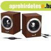 Genius SP-HF 280 Wood 2.0 hangszr barna