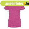 JT001F tri-blend Ni rvid ujj pl Just Ts, Heather Pink-L