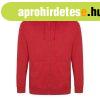 Just Hoods cipzros kapucnis frfi pulver AWJH050, Fire Red