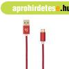 SBOX Kbel, CABLE USB Male -> TYPE-C Male 1.5 m Red
