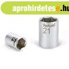 FORTUM dugfej, 1/4", 13mm, 61CrV5, mattkrm, 25mm hoss