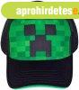 Minecraft baseball sapka, zld-fekete, Creeper, Astra