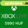 Xbox Live 5990 HUF (Digitlis kulcs - Xbox One / Xbox Series