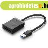 UGREEN USB adapter krtyaolvas SD, microSD (fekete)