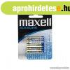 maxell Tarts mikroceruza elem, AAA, LR03, Alkaline, 1,5V, 4