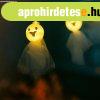 Halloween-i LED-es fnyfzr - szellem - 10 LED - 2 x AA - 0