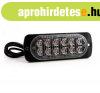 12 POWER LED-es SLIM srga villog modul 12/24V ALU