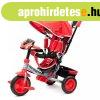 Gyerek hromkerek bicikli Baby Mix Lux Trike piros