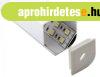 Ledprofiles Sarok aluprofil  90-os opl fedllel  dupla sor