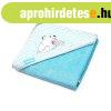 BabyOno frdleped kapucnis 100x100cm bambusz 346/02 jegesm