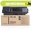 Kyocera lzertoner TK-18 fekete 7200 old.