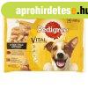 Pedigree Alutasakos 4 Pack Adult Marha+Nyl,Pulyka+Rpa 100g