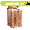 Zeller szennyestart kosr, bambusz, 40x40x58 cm, barna