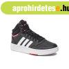 ADIDAS-Hoops 3.0 Mid core black/cloud white/pink fusion