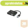 Equip talakt Kbel - 133386 (USB3.0 - VGA+HDMI, apa/anya,