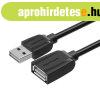 USB2.0 Extender Vention VAS-A44-B150 1,5 m fekete