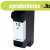 HP C6615D utngyrtott fekete tintapatron HP15l