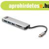 ACT AC7050 USB-C Hub 3 port with CardReader Grey