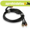 QED Phono Connect Cable CONNECTPHONO-PHONO-1.5