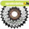 Racsni 7-es 14-28 shimano TZ510 ezst/fekete