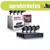 CCTV online megfigyel rendszer, 4 kamera, kltri/beltri 1