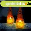 Halloween-i LED-es man - poliszter - 20 cm - 2 fle