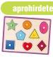 Gyermek fa puzzle Viga Geometriai alakzatok