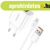 Gyorstlt Foneng 2x USB EU45 + USB Lightning kbel