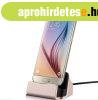 Kirusts! Telefon Dokkol, Tlt, MICRO USB-s, rose gold -