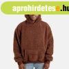 Pulcsi Karl Kani Metal Signature Teddy Os Hoodie brown