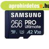 SAMSUNG Memriakrtya, PRO Ultimate microSD 256GB, Class 10,